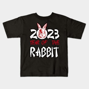 Chinese New Year 2023 T-Shirt Year Of The Rabbit Kids T-Shirt